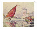 Fort Saint-Jean, Marseilles, 1907 by Paul Signac