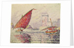 Fort Saint-Jean, Marseilles, 1907 by Paul Signac