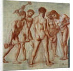 The Forgers, study for 'Allegorie du Travail' by Pierre Puvis de Chavannes