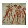 The Forgers, study for 'Allegorie du Travail' by Pierre Puvis de Chavannes