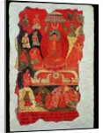 The First Sermon of Buddha by Tibetan School