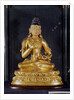 Adibuddha Vajrasattva seated in meditation, 15th-16th century by School Tibetan