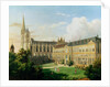 The Abbey Church of Saint-Denis and the School of the Legion of Honour in 1840 by Aline Clement