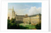 The Abbey Church of Saint-Denis and the School of the Legion of Honour in 1840 by Aline Clement