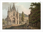 The College de Navarre in Paris by John Claude Nattes