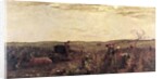 The Wine Harvest in Burgundy, 1863 by Charles Francois Daubigny