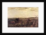 The Wine Harvest in Burgundy, 1863 by Charles Francois Daubigny