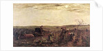 The Wine Harvest in Burgundy, 1863 by Charles Francois Daubigny