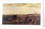 The Wine Harvest in Burgundy, 1863 by Charles Francois Daubigny