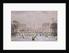 Skating in the Tuileries, c.1865 by Theodore Jung