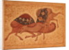 Two Camels Fighting, 1620 by Indian School