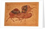 Two Camels Fighting, 1620 by Indian School