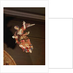 An angel above the altarpiece of the Chapel of St. Joseph by Mexican School