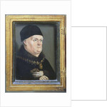 The Matheron Diptych: Portrait of Rene I 'The Good' Duke of Anjou and his wife, Jeanne de Laval c.1475 by Nicolas Froment