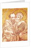 SS. Peter and Paul Embracing by Byzantine School