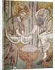 Jesus and St. Peter by Byzantine School