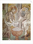 Jesus and St. Peter by Byzantine School