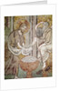 Jesus and St. Peter by Byzantine School