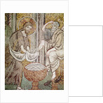 Jesus and St. Peter by Byzantine School
