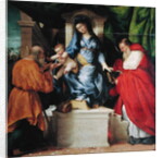 The Madonna of the Roses, 1526 by Lorenzo Lotto