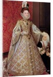 The Infanta Isabel Clara Eugenia with the Dwarf, Magdalena Ruiz, c.1580 by Alonso Sanchez Coello