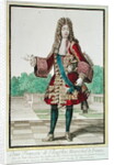 Marshal Louis Francois de Boufflers by Robert Bonnart