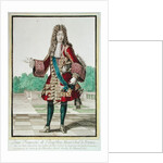 Marshal Louis Francois de Boufflers by Robert Bonnart