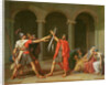 The Oath of Horatii, 1784 by Jacques Louis David