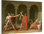 The Oath of Horatii, 1784 by Jacques Louis David