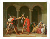 The Oath of Horatii, 1784 by Jacques Louis David