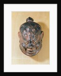 Gigaku mask, Nara Period by School Japanese