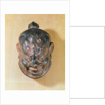 Gigaku mask, Nara Period by School Japanese