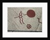 Male figure with the sun by Protohistoric Protohistoric