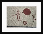 Male figure with the sun by Protohistoric Protohistoric
