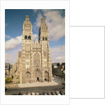 View of the west facade, 13th-15th century by School French