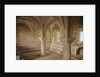 Interior of the chapter house of the Cistercian abbey, founded in 1146 by French School