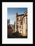 View of the exterior view of the church, built 1035-60 by French School