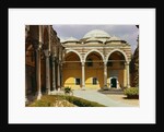 Interior courtyard of the Topkapi Palace by School Islamic