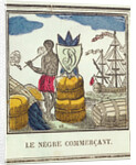 The Black Trader, plate 529 from 'Les Petits Metiers' by French School