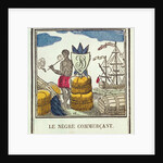 The Black Trader, plate 529 from 'Les Petits Metiers' by French School