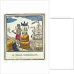 The Black Trader, plate 529 from 'Les Petits Metiers' by French School