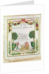 Vignette of 'Eau de Fleur d'Orange', perfumers and distillers in Grasse by French School