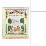 Vignette of 'Eau de Fleur d'Orange', perfumers and distillers in Grasse by French School