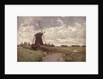 Windmill at Leidschendam by Paul Joseph Constantin Gabriel