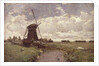 Windmill at Leidschendam by Paul Joseph Constantin Gabriel