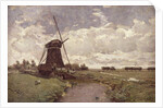 Windmill at Leidschendam by Paul Joseph Constantin Gabriel