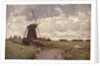 Windmill at Leidschendam by Paul Joseph Constantin Gabriel