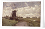 Windmill at Leidschendam by Paul Joseph Constantin Gabriel