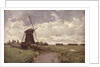 Windmill at Leidschendam by Paul Joseph Constantin Gabriel