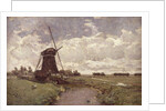 Windmill at Leidschendam by Paul Joseph Constantin Gabriel